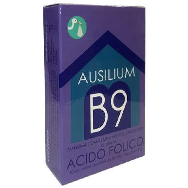 Ausilium B9 Vet Alimento Complementario cido Fólico Perros/Gatos 100g-1