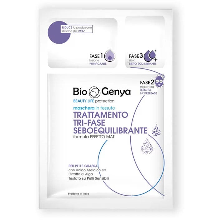 Biogenya Tissue Mask Tratamiento trifsico equilibrante del sebo-2