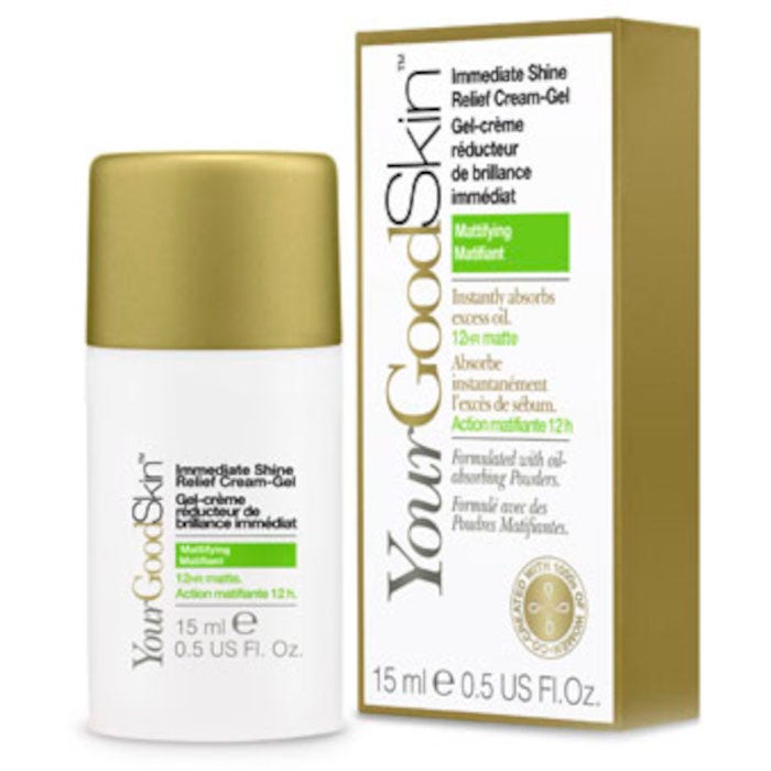 Yourgoodskin Gel Crema Facial Anti-Brillo Alivio Inmediato 15ml-1