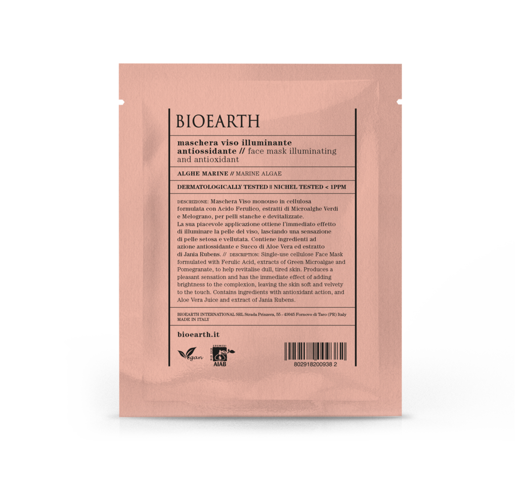 Bioearth Mascarilla Facial Antioxidante Iluminadora 15ml-1