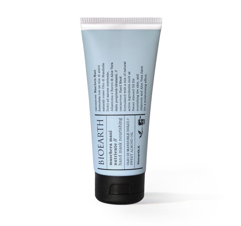 Bioearth Mascarilla de Manos Nutritiva Aceite de Almendras Dulces 100ml-2
