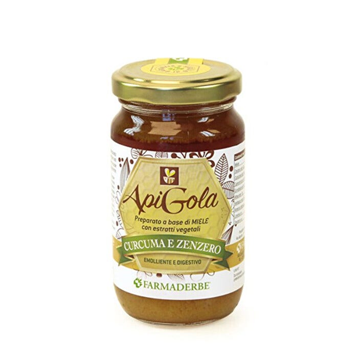 Apigola Miel Cúrcuma Jengibre 250g-1