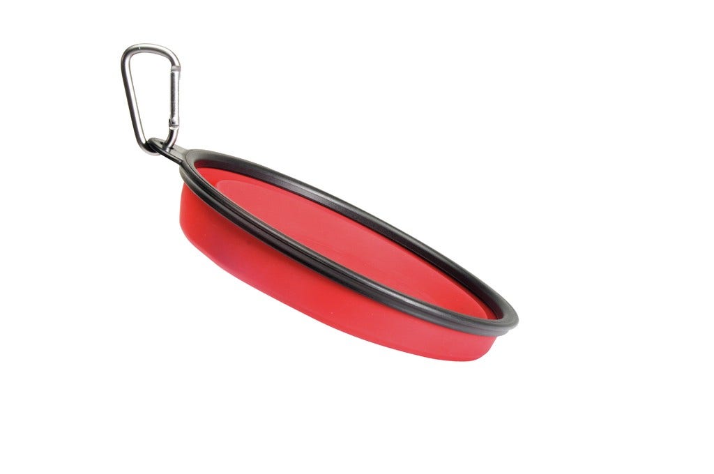 Camon Cuenco Inclinado Plegable de Silicona para Comida para Perros/Gatos 470ml-2