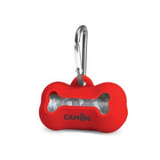 Camon Porta Bolsas de Silicona para Perros Rojo-2