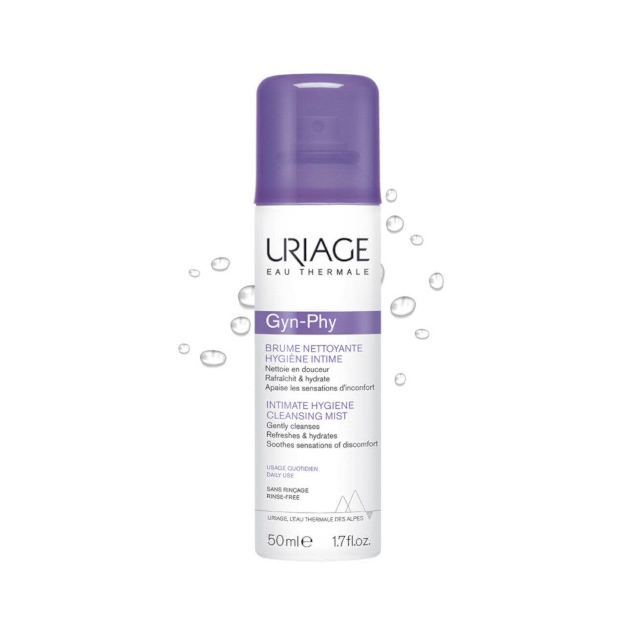 Uriage Gyn Phy Bruma Higiene Íntima Spray Limpiador 50ml-5