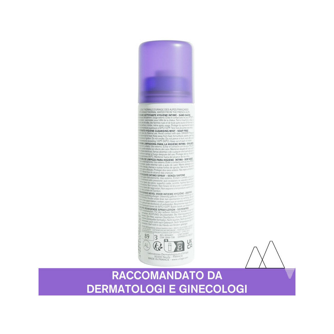 Uriage Gyn Phy Bruma Higiene Íntima Spray Limpiador 50ml-2