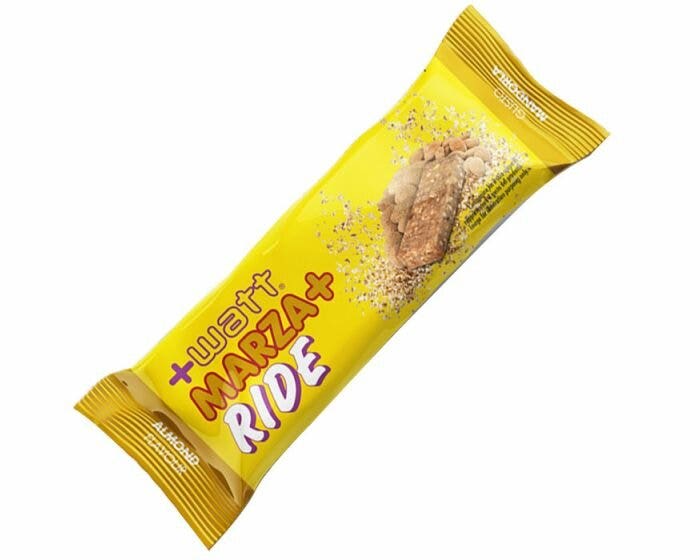 +Watt Marza+ Barrita Energética Ride Bar Almendra 35g-1