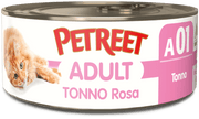 Petreet Atún Rosa Gato Adulto Tarro 140g-1