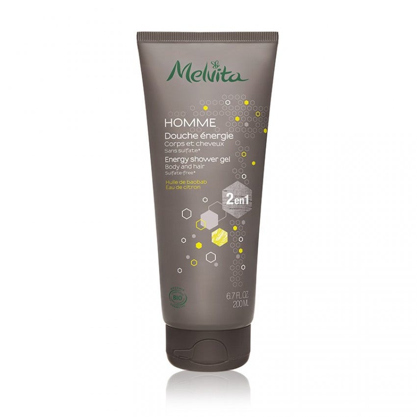 Melvita Doccia Shampoo 2 In 1 Uomo Energy 200ml-1