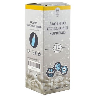 Plata Coloidal Suprema 10PPM Certificada Con Cuentagotas de 100ml-2