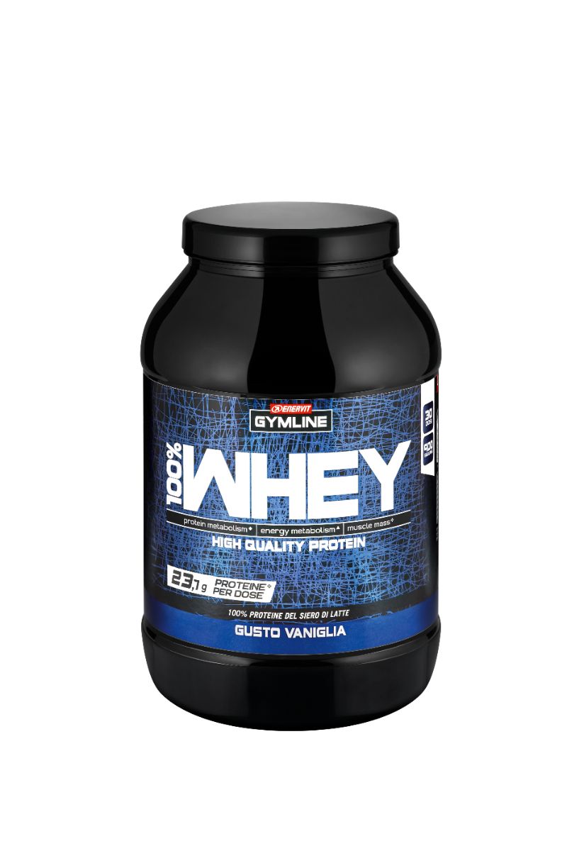 Enervit Gymline 100% Suero Concentrado Vainilla 900g-2