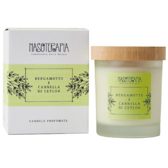 Nasoterapia Bergamota / Vela Perfumada de Canela de Ceilán-4