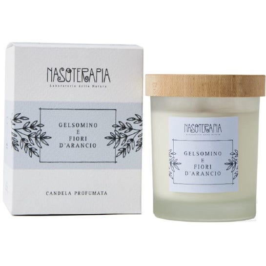 Vela Perfumada Nasoterapia Jazmín / Flores De Naranja-4