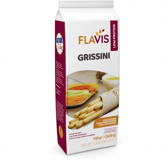 Mevalia Flavis Palitos de Pan Aproteicos 150g-1