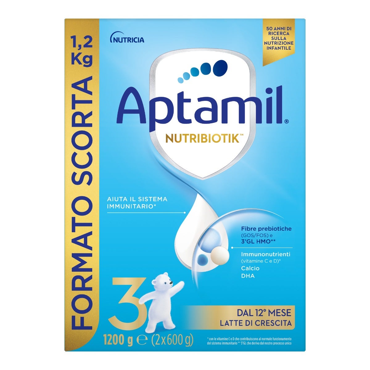 Aptamil 3 Leche en Polvo 1200g-3