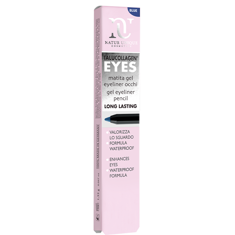 Ialucollagen Make Up Gel Lápiz de ojos azul de larga duración-1