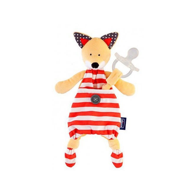 Chicco Buddy Pocket Fox Chupetero 1 Pieza-1