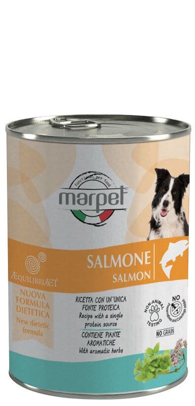 Marpet Aequilibriavet Perro Salmón Comida Húmeda para Perros Adultos Lata 400g-3