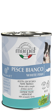 Marpet Aequilibriavet Perro Comida Húmeda De Pescado Blanco Para Perros Adultos Lata 400g-2