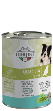 Marpet Aequilibriavet Perro Codorniz Comida Húmeda para Perros Adultos Lata 400g-2
