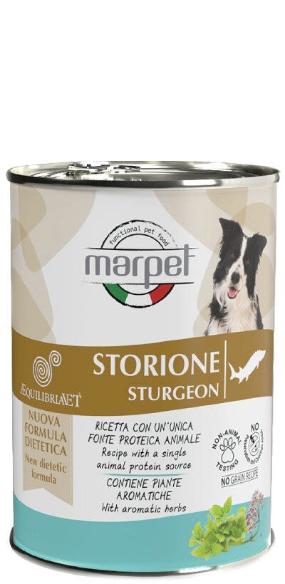 Marpet Aequilibriavet Dog Sturgeon Comida Húmeda Para Perros Adultos Lata 400g-4