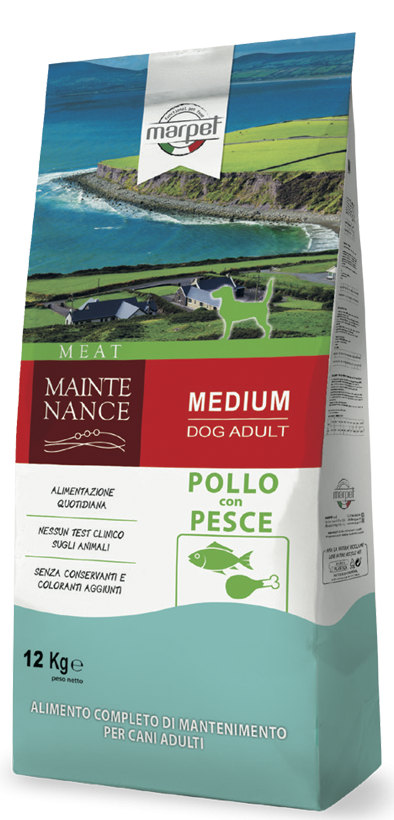 Marpet Maintenance Pienso Seco de Pollo/Pescado para Perros Adultos Tamaño Mediano Bolsa de 12 Kg-2