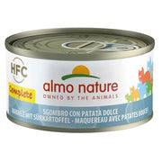 Almo Nature HFC Comida Húmeda Completa Caballa Y Boniato Para Gatos Adultos Lata 70g-1