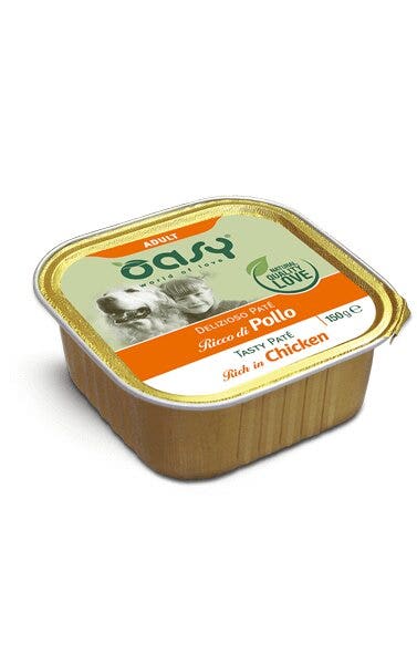 Oasy Delicioso Paté Rico De Pollo Para Perros Adultos 150g-1