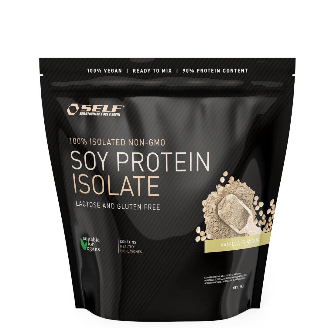 Self Omninutrition Aislado de Proteína de Soja Sabor Vainilla 1kg-2