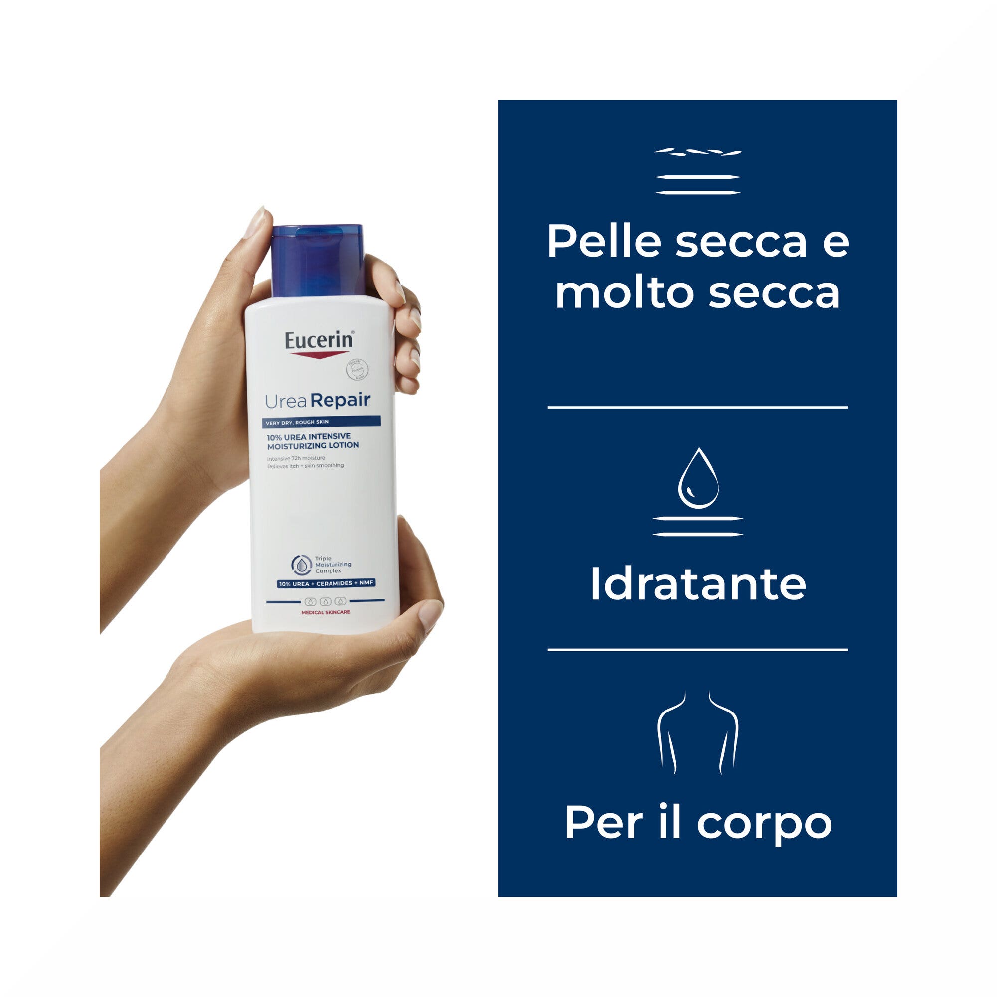 Eucerin UreaRepair Emulsión Intensiva 10% Urea 250ml-3