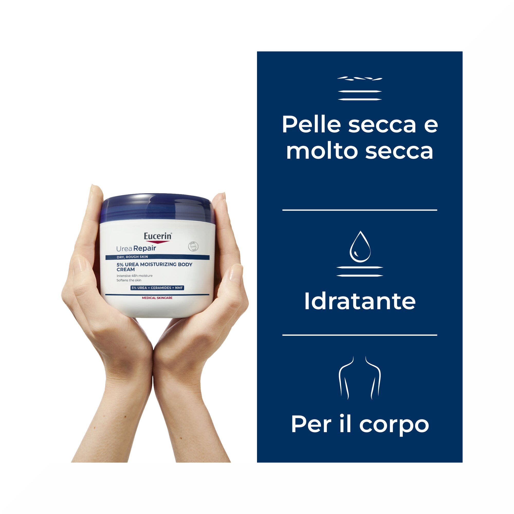 Eucerin UreaRepair Bálsamo Corporal 5% Urea 450ml-3