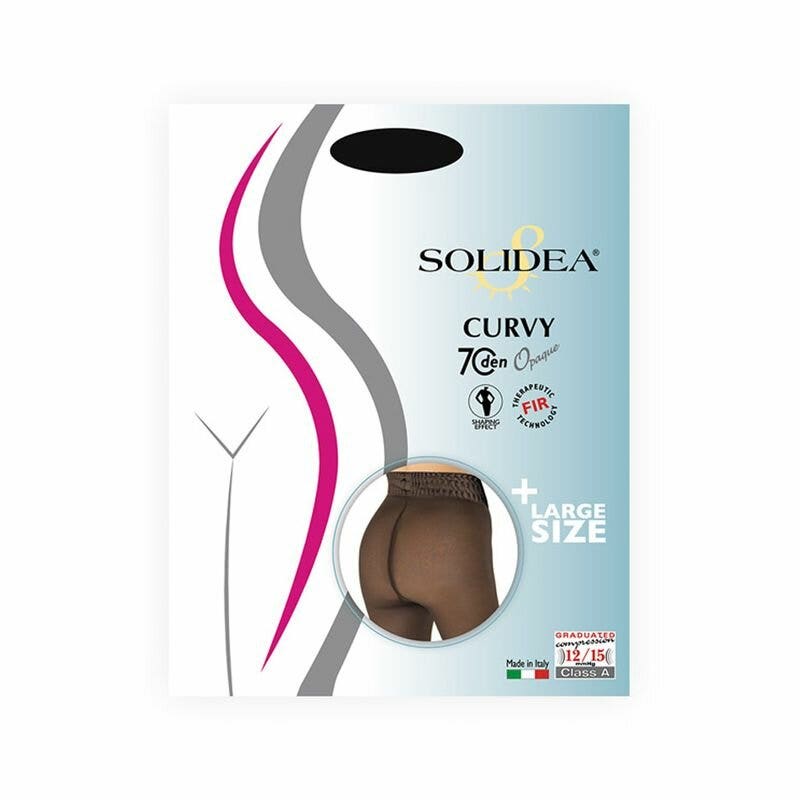 CURVY 70 OPAQ NEGRO 2M-XL-1