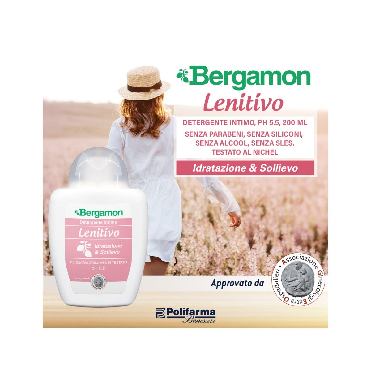 Bergamon Limpiador Calmante Íntimo 200ml-3