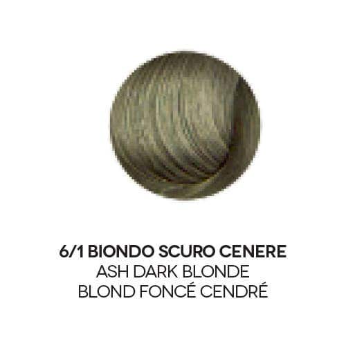 Organics Cosmetics Organics Color 6/1 Kit de tinte para el cabello Rubio Oscuro Rubio Ceniza-2