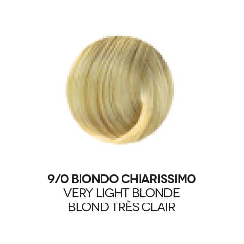 Organics Cosmetics Organics Color 9/0 Kit de tinte para el cabello Rubio muy claro-2