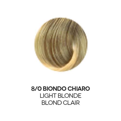 Organics Cosmetics Organics Color 8/0 Kit de tinte para el cabello Rubio Claro-2