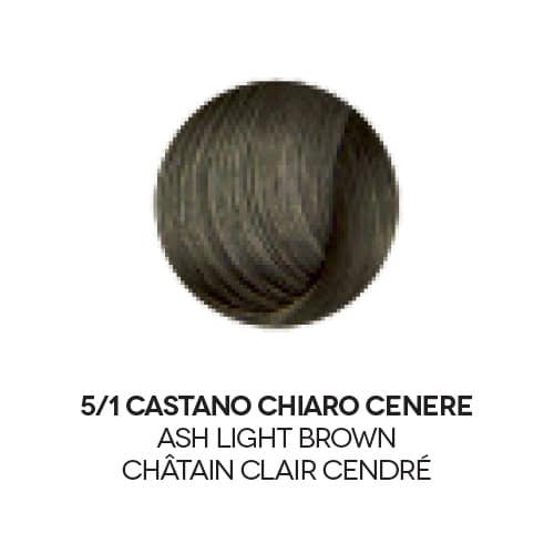 Organics Cosmetics Organics Color 5/1 Kit de tinte para el cabello Castaño Claro Ceniza-2
