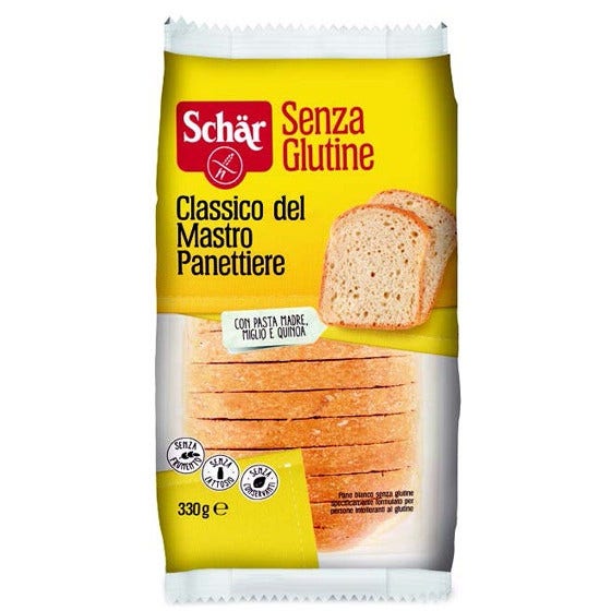 Pan Blanco Sin Gluten Classic Schar Del Maestro Baker 330g-2