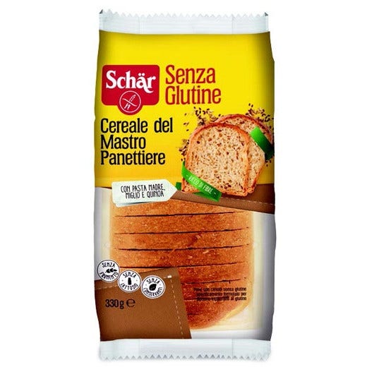 Schar Cereale Del Maestro Baker Pan De Cereales Sin Gluten 330g-2