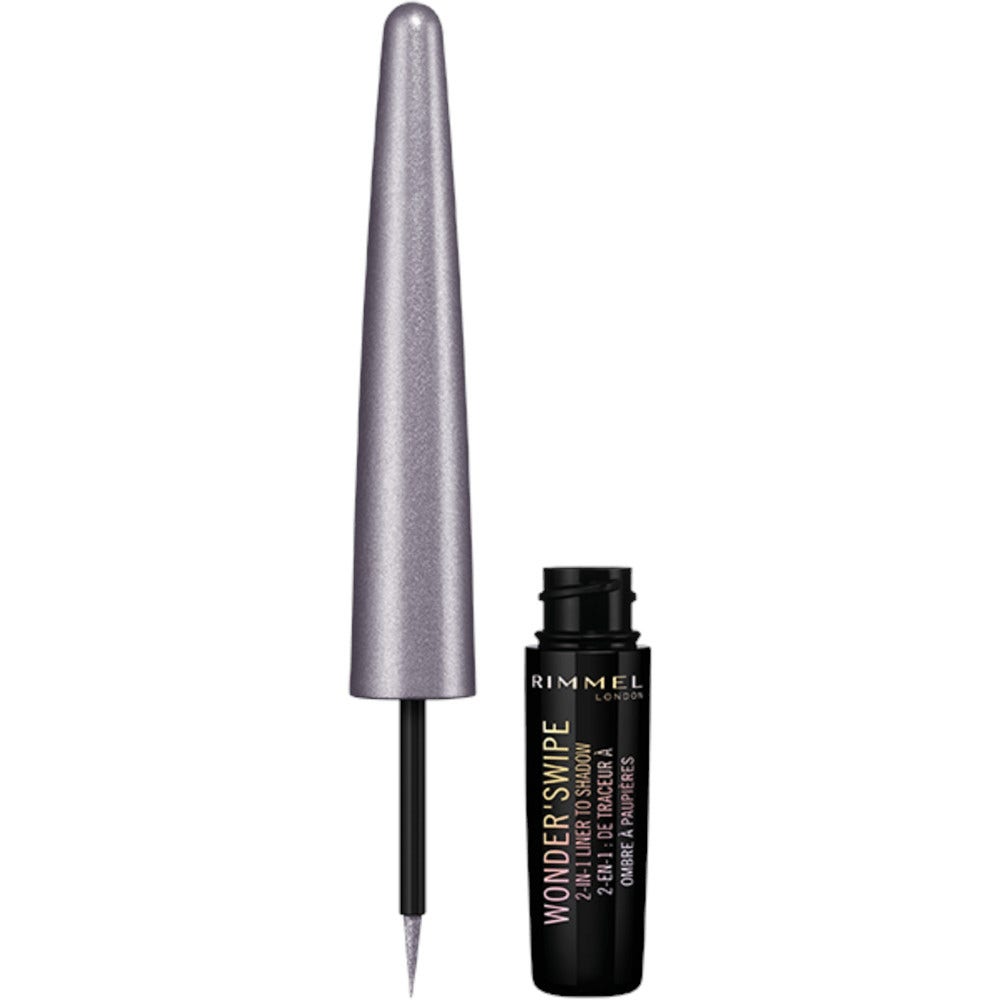 Delineador de ojos Rimmel y sombra de ojos Wonder'Swipe 2 en 1 001 Slay-1