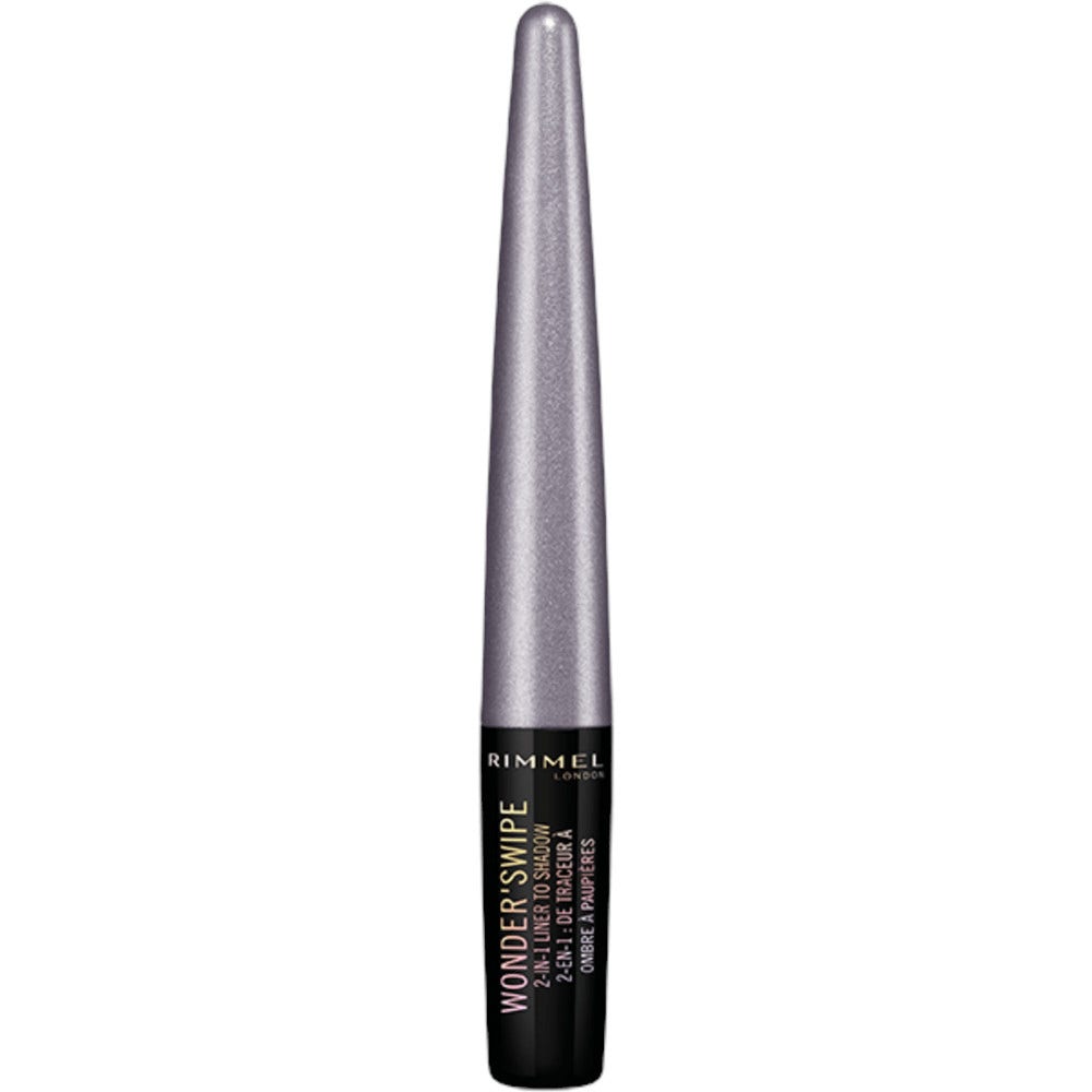 Delineador de ojos Rimmel y sombra de ojos Wonder'Swipe 2 en 1 001 Slay-0