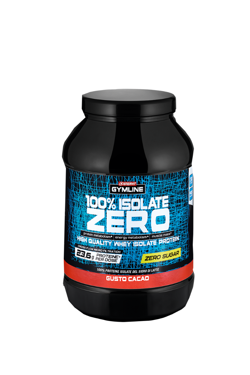 Enervit Gymline 100% Suero Iso Zero Cacao 900g-2