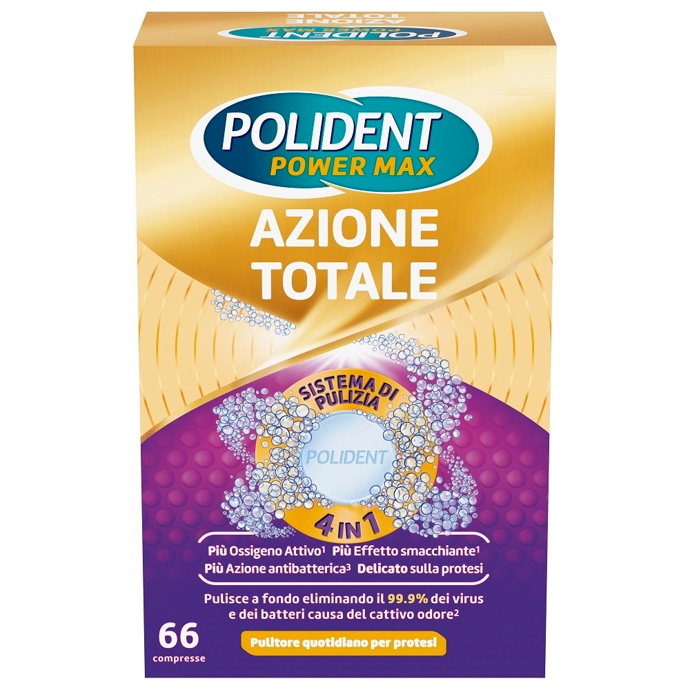 Polident Acción Total 66 Comprimidos-1