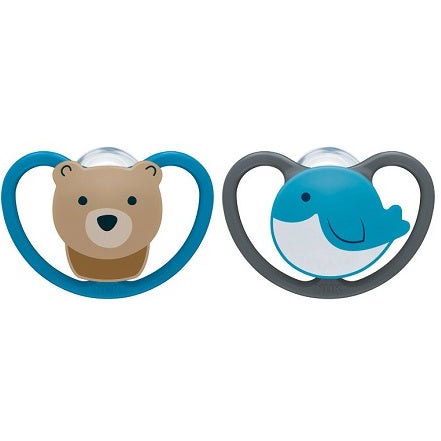 Nuk Space Chupete Silicona 18-36 Meses 2 Piezas-2