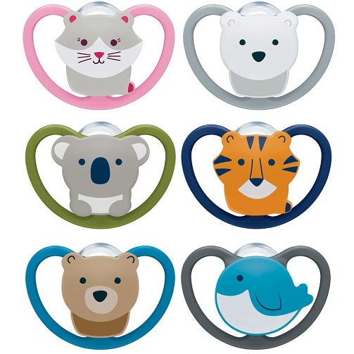 Nuk Space Chupete Silicona 18-36 Meses 2 Piezas-3