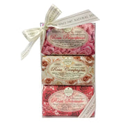 Nesti Dante Jabón Natural de Rosas 3x150g-2