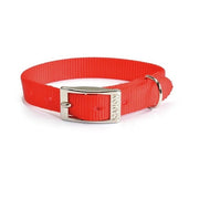 Collar Camon Nylon Para Perros Color Rojo 25x650mm-1