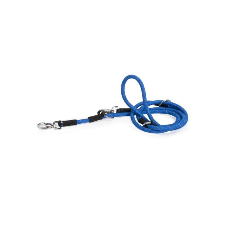 Correa De Adiestramiento Para Perros Camon Color Azul 8x2000mm-1