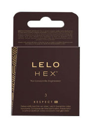 Preservativos Hex Respect Lelo 3 piezas-1
