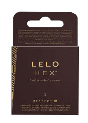 Preservativos Hex Respect Lelo 3 piezas-1